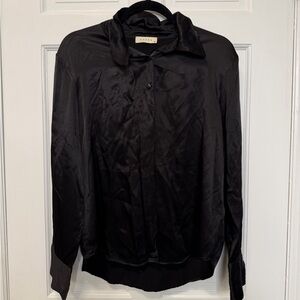 STARKx Black Button Down Long Sleeve Size Large